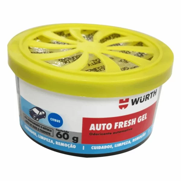 Aromatizador Cheirinho Automotivo Gel Wurth 60g - Imagem 4